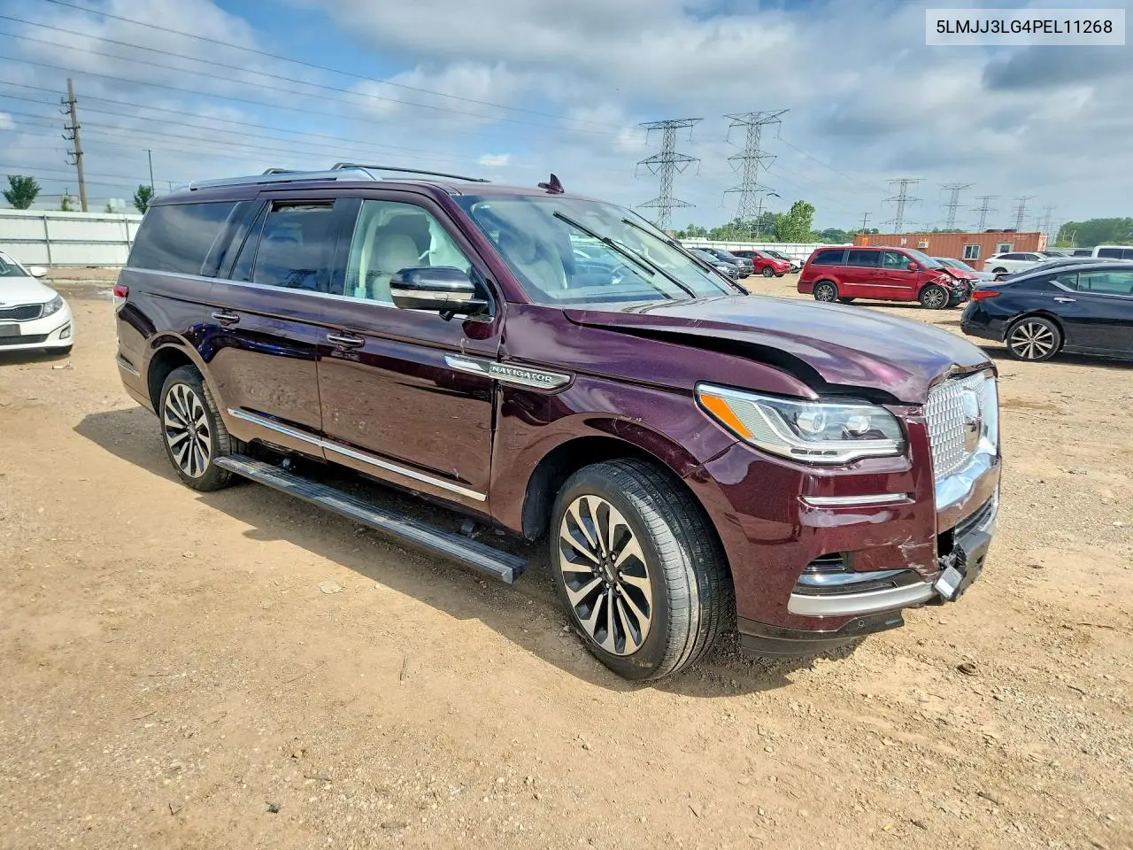 2023 Lincoln Navigator L Reserve VIN: 5LMJJ3LG4PEL11268 Lot: 59091586