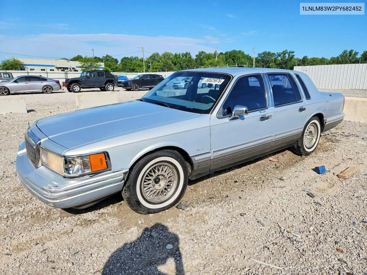 1993 Lincoln Town Car Cartier VIN: 1LNLM83W2PY682452 Lot: 58525976