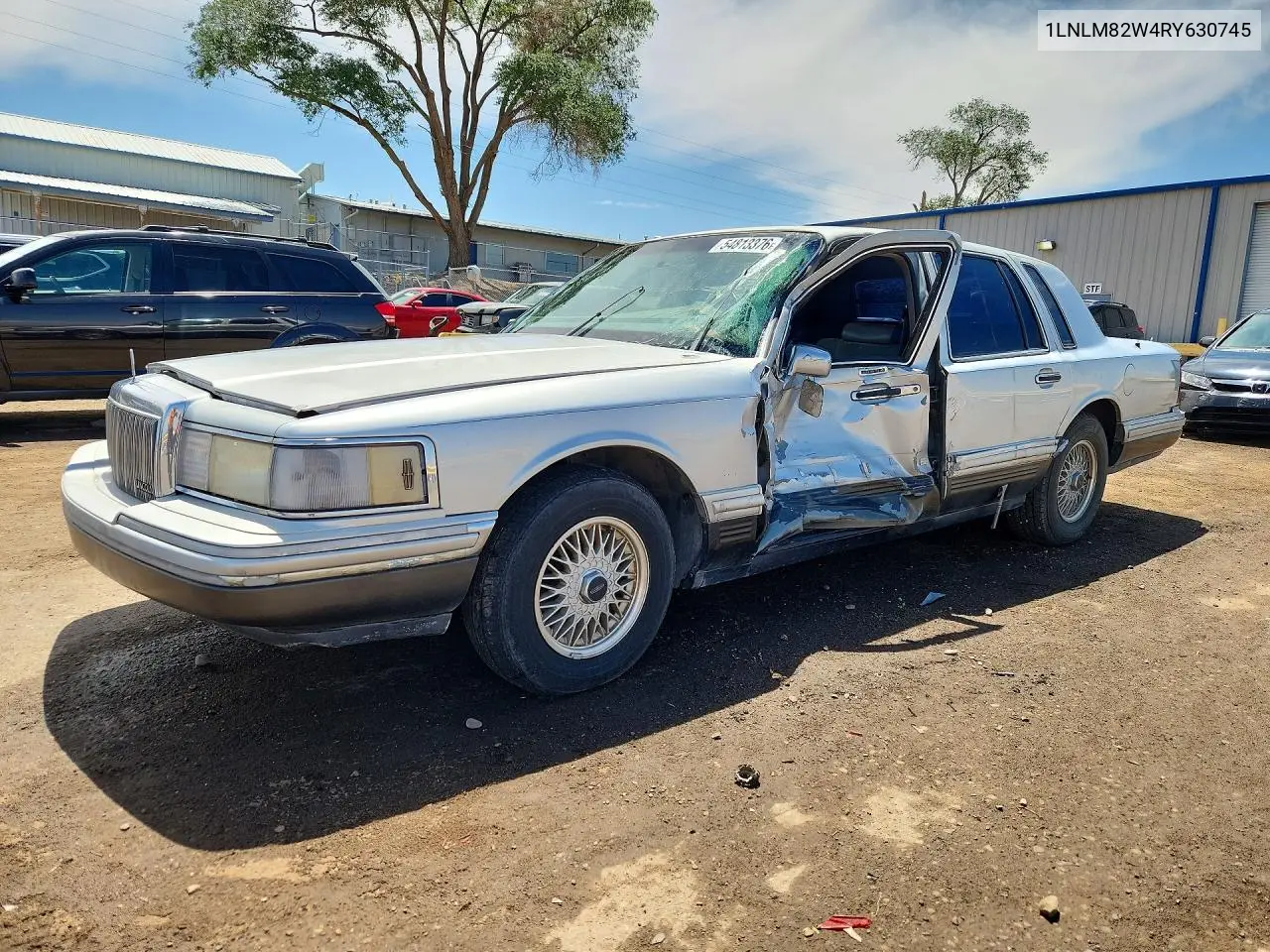 1994 Lincoln Town Car Signature VIN: 1LNLM82W4RY630745 Lot: 54813376