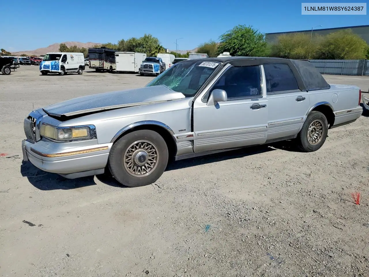 1995 Lincoln Town Car Executive VIN: 1LNLM81W8SY624387 Lot: 60701376