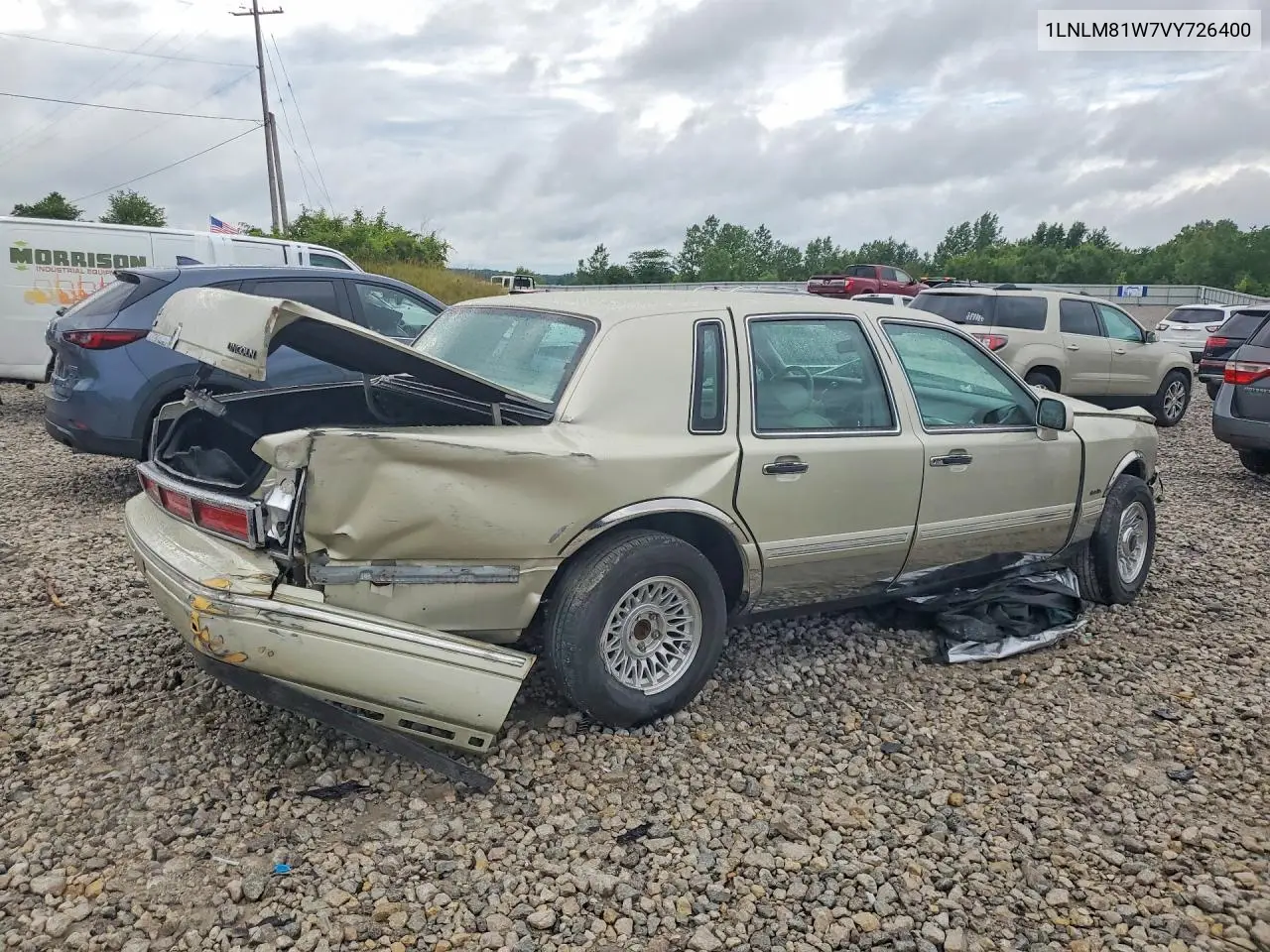 1997 Lincoln Town Car Executive VIN: 1LNLM81W7VY726400 Lot: 58688746