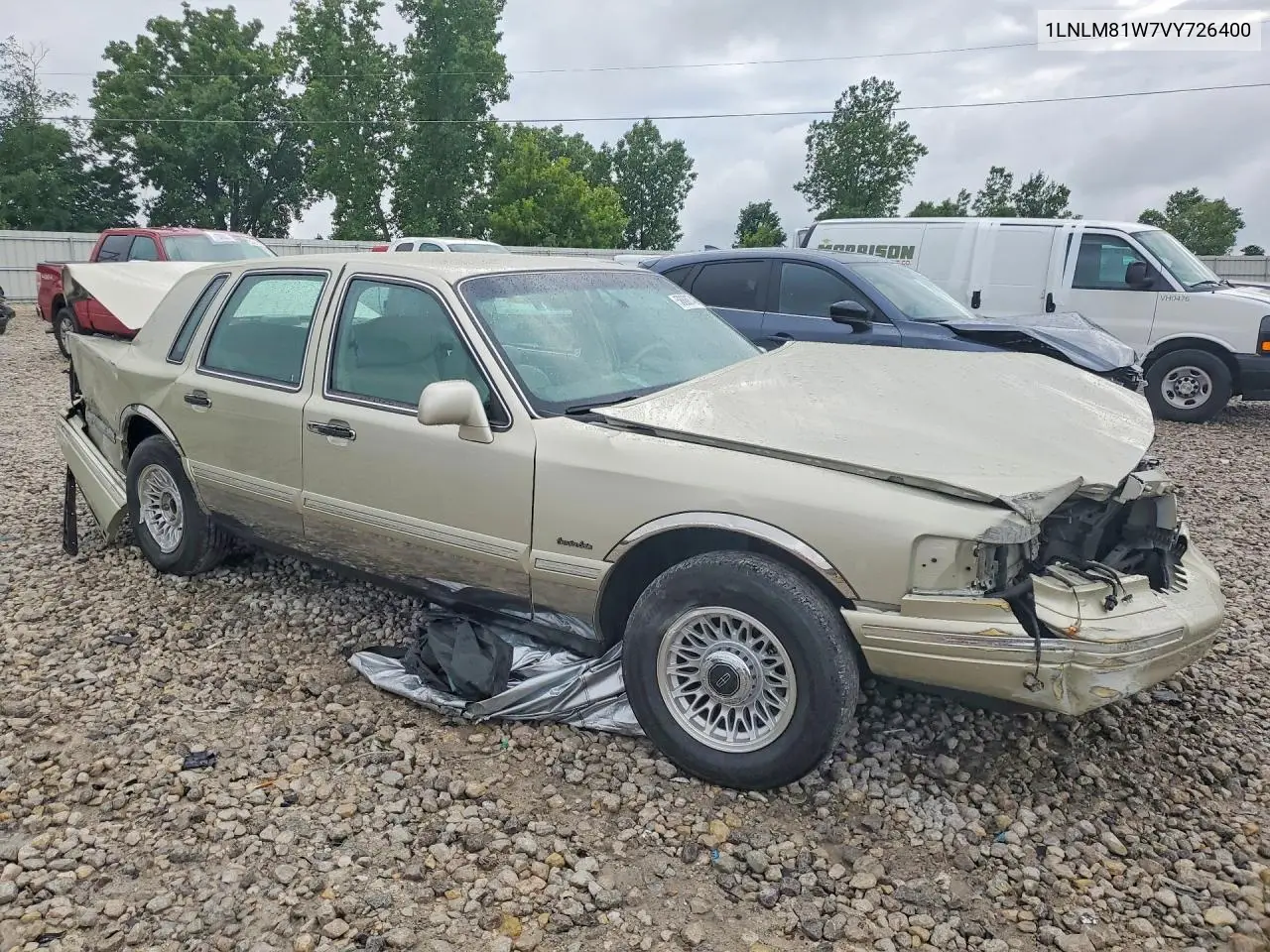 1997 Lincoln Town Car Executive VIN: 1LNLM81W7VY726400 Lot: 58688746