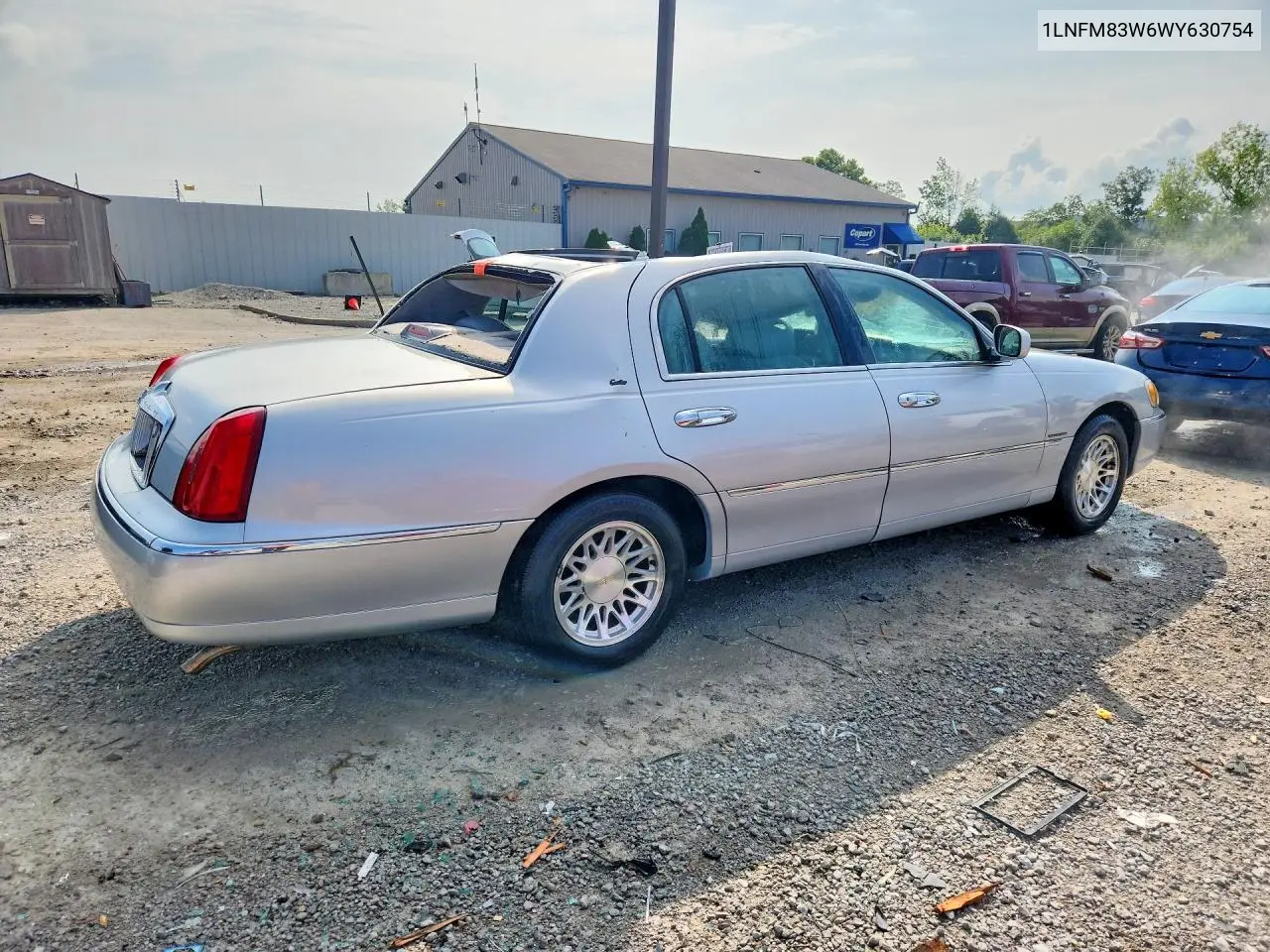 1998 Lincoln Town Car Cartier VIN: 1LNFM83W6WY630754 Lot: 60033806