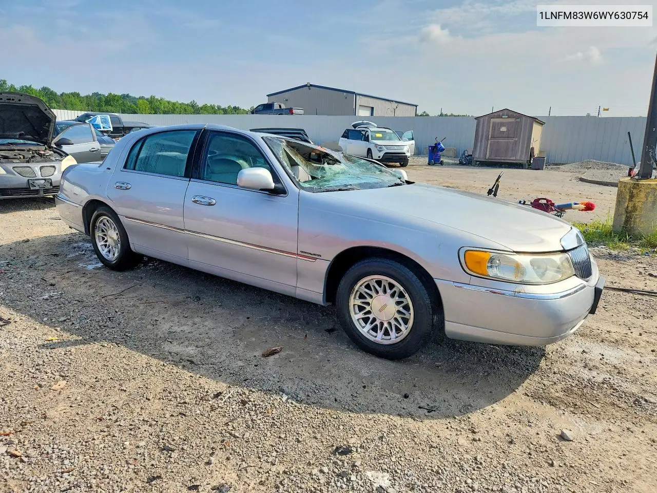 1998 Lincoln Town Car Cartier VIN: 1LNFM83W6WY630754 Lot: 60033806