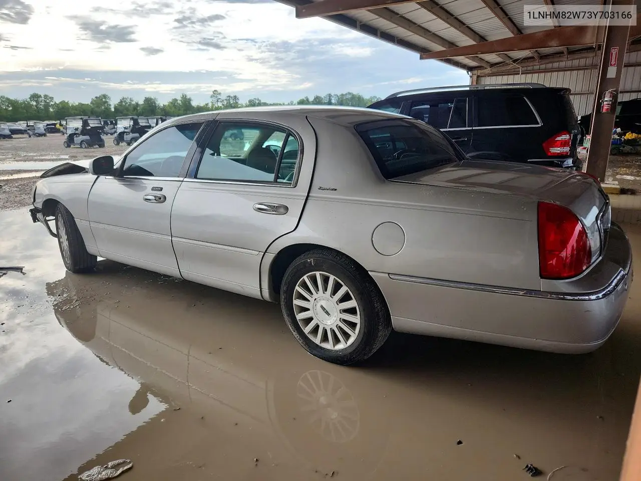 2003 Lincoln Town Car Signature VIN: 1LNHM82W73Y703166 Lot: 55472456