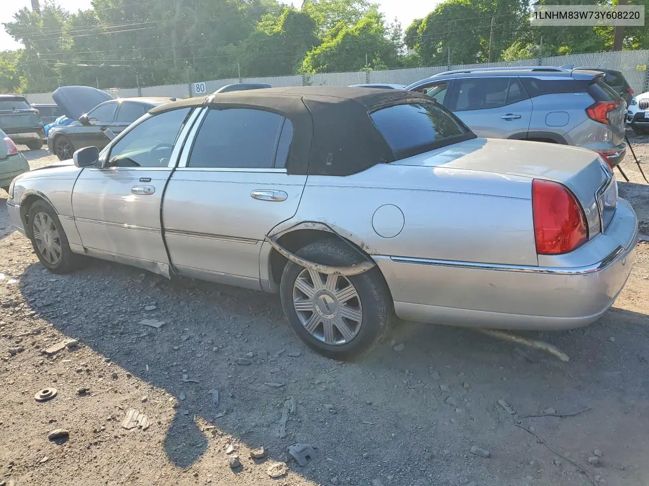 2003 Lincoln Town Car Cartier VIN: 1LNHM83W73Y608220 Lot: 56494046