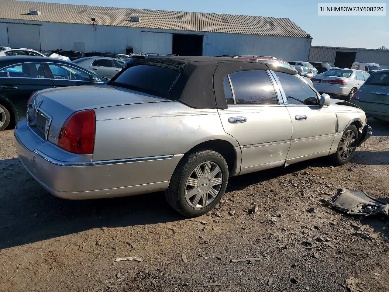 2003 Lincoln Town Car Cartier VIN: 1LNHM83W73Y608220 Lot: 56494046