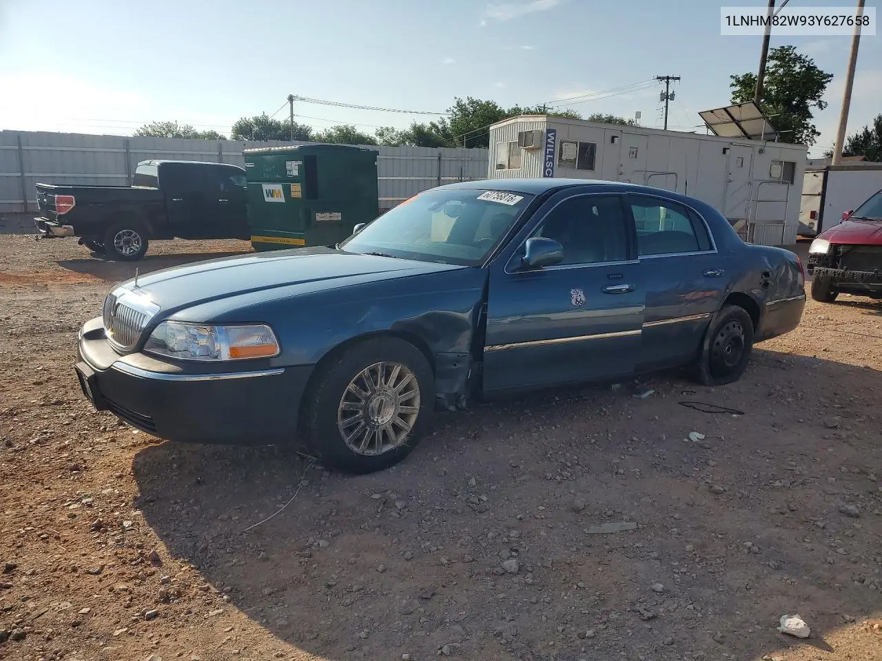 2003 Lincoln Town Car Signature VIN: 1LNHM82W93Y627658 Lot: 60756816