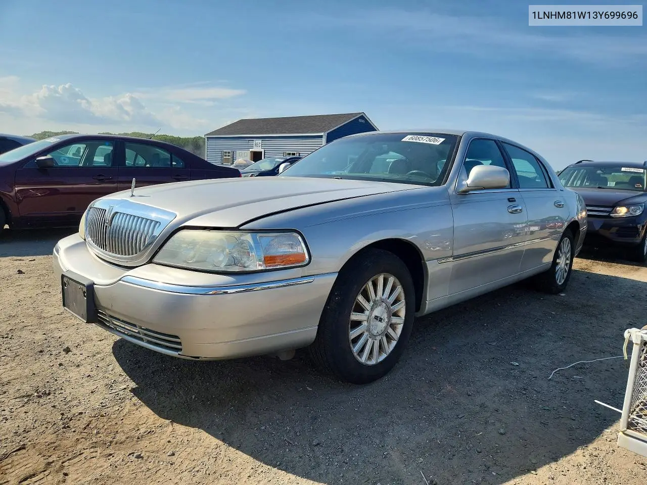 2003 Lincoln Town Car Executive VIN: 1LNHM81W13Y699696 Lot: 60857506
