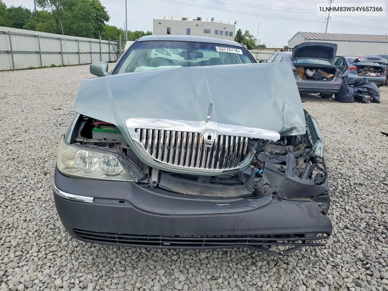 2004 Lincoln Town Car Ultimate VIN: 1LNHM83W34Y657366 Lot: 61644096