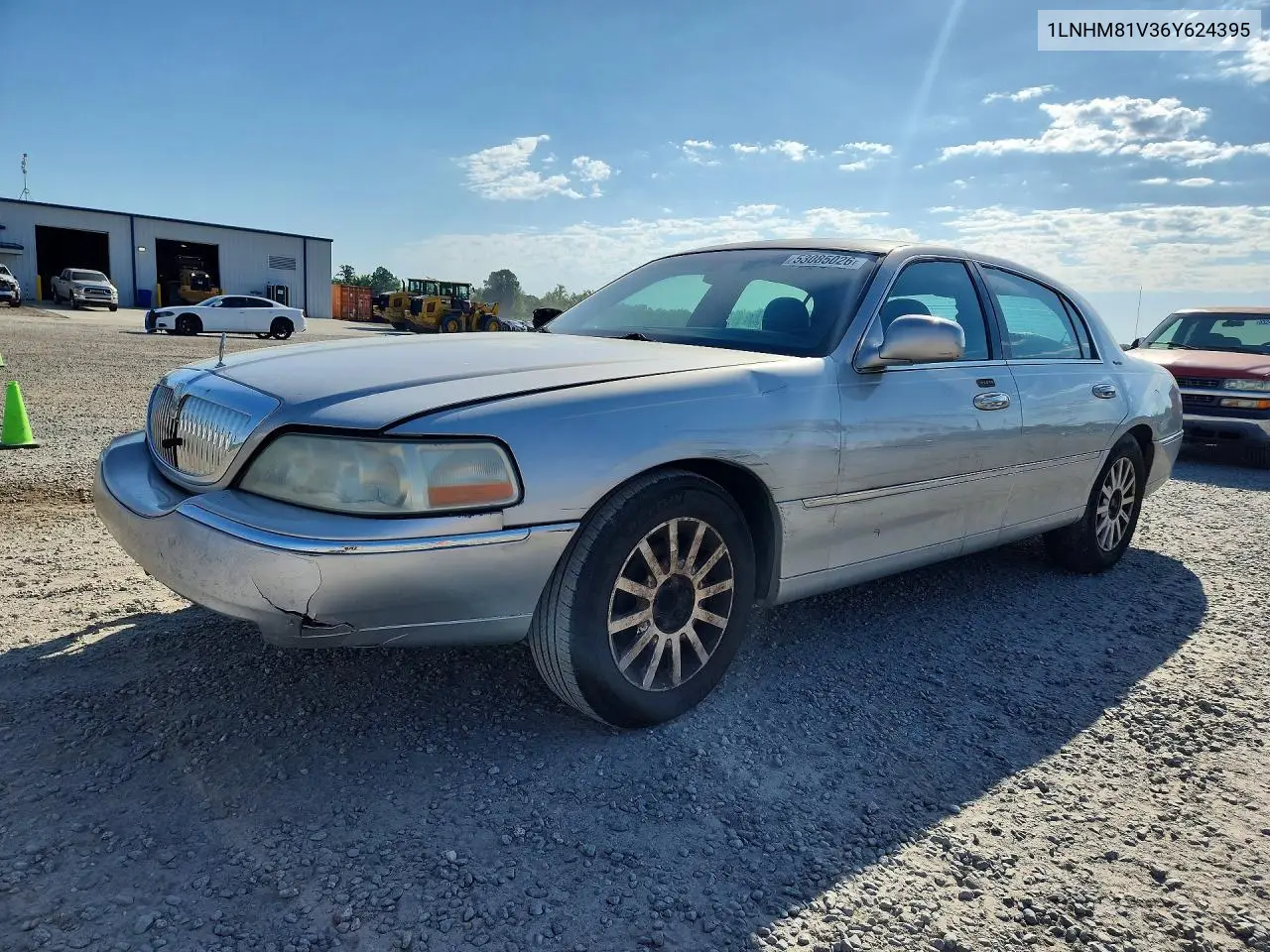 2006 Lincoln Town Car Signature VIN: 1LNHM81V36Y624395 Lot: 53085026