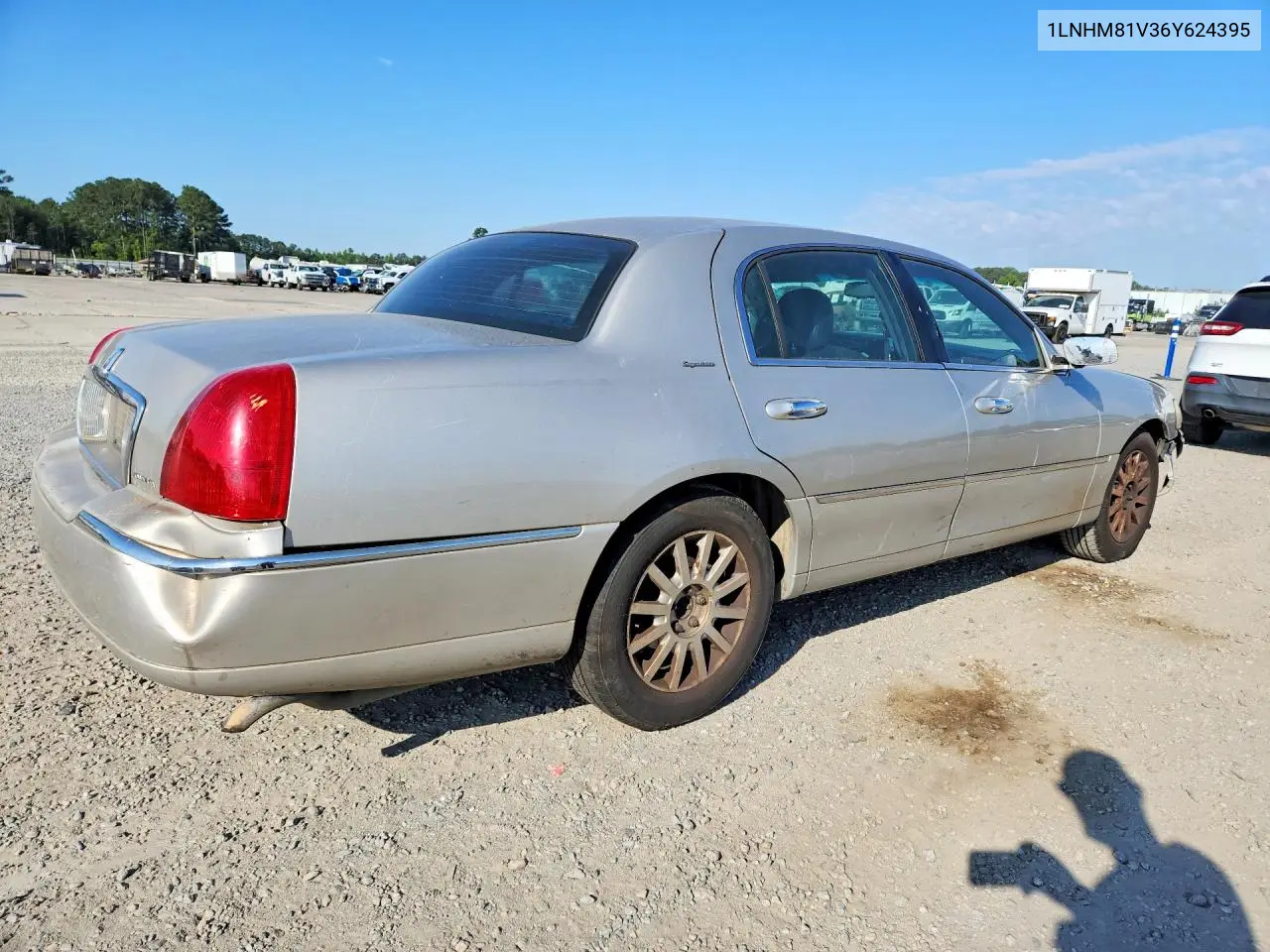 2006 Lincoln Town Car Signature VIN: 1LNHM81V36Y624395 Lot: 53085026