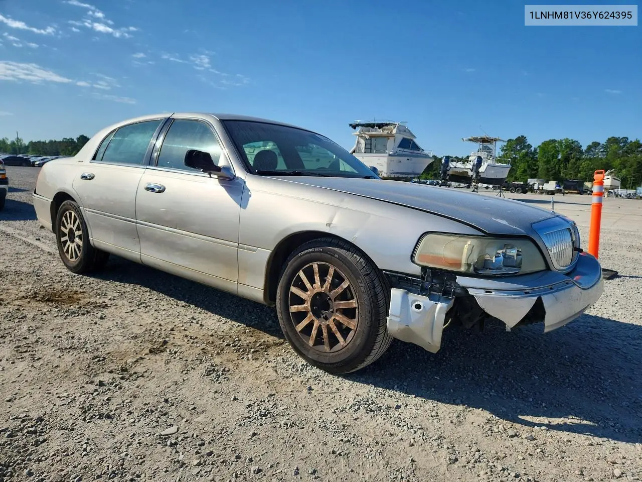 2006 Lincoln Town Car Signature VIN: 1LNHM81V36Y624395 Lot: 53085026