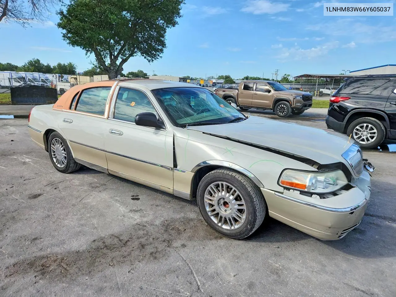 2006 Lincoln Town Car Designer VIN: 1LNHM83W66Y605037 Lot: 57135206