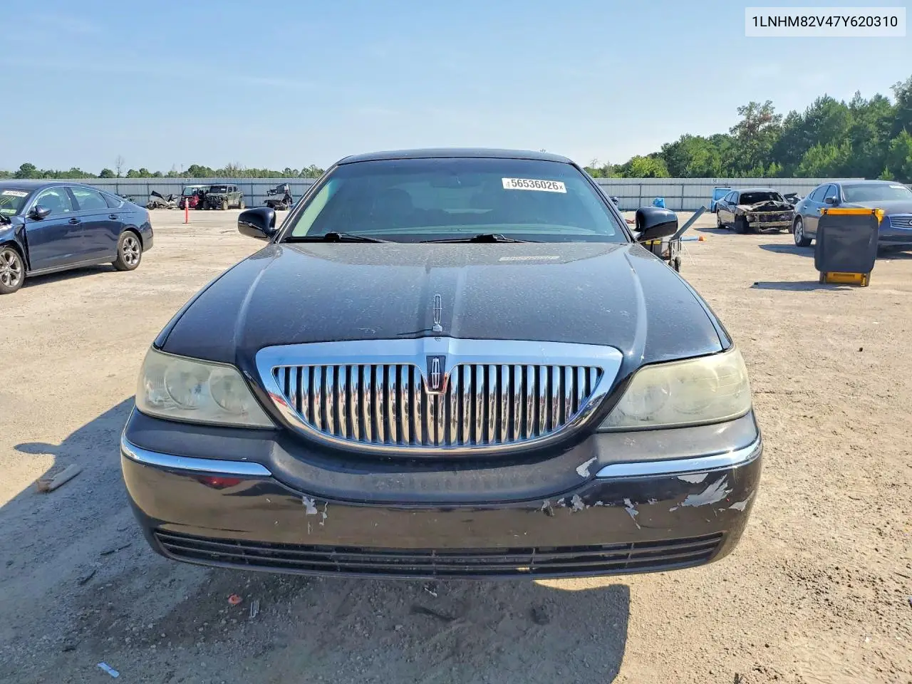 2007 Lincoln Town Car VIN: 1LNHM82V47Y620310 Lot: 56536026