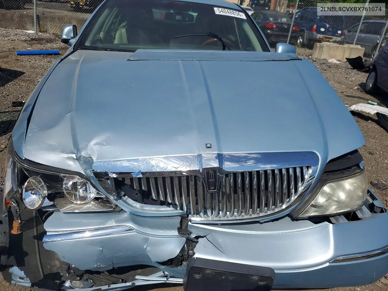 2011 Lincoln Town Car Signature Limited VIN: 2LNBL8CVXBX761074 Lot: 54048856