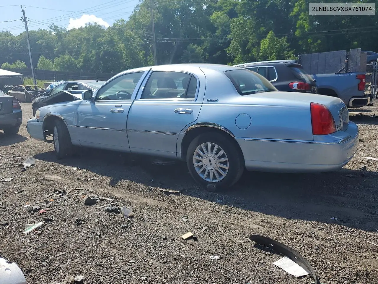 2011 Lincoln Town Car Signature Limited VIN: 2LNBL8CVXBX761074 Lot: 54048856