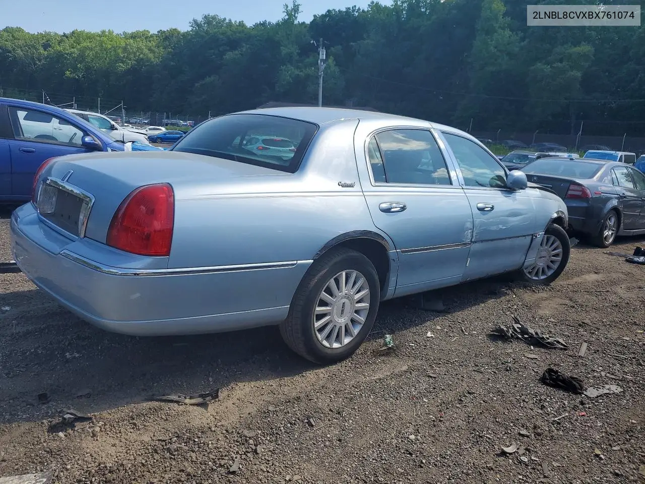2011 Lincoln Town Car Signature Limited VIN: 2LNBL8CVXBX761074 Lot: 54048856