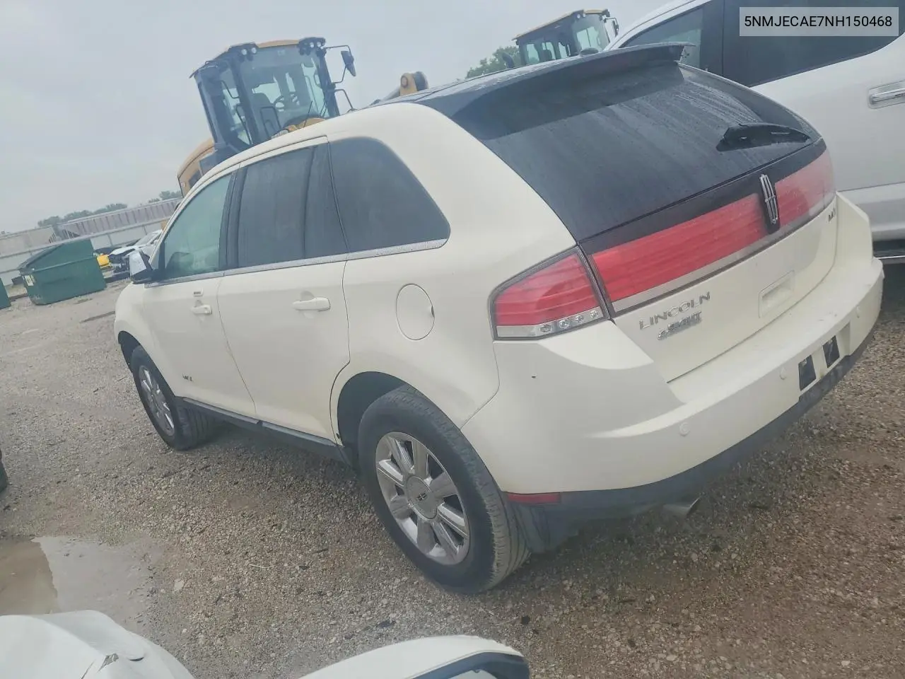 2007 Lincoln Mkx VIN: 5NMJECAE7NH150468 Lot: 58961346