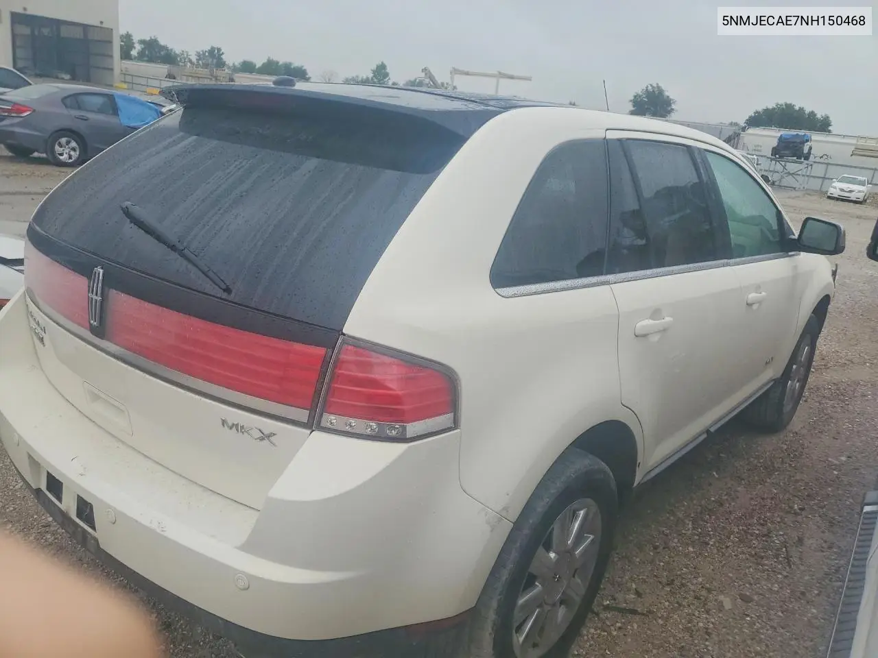2007 Lincoln Mkx VIN: 5NMJECAE7NH150468 Lot: 58961346