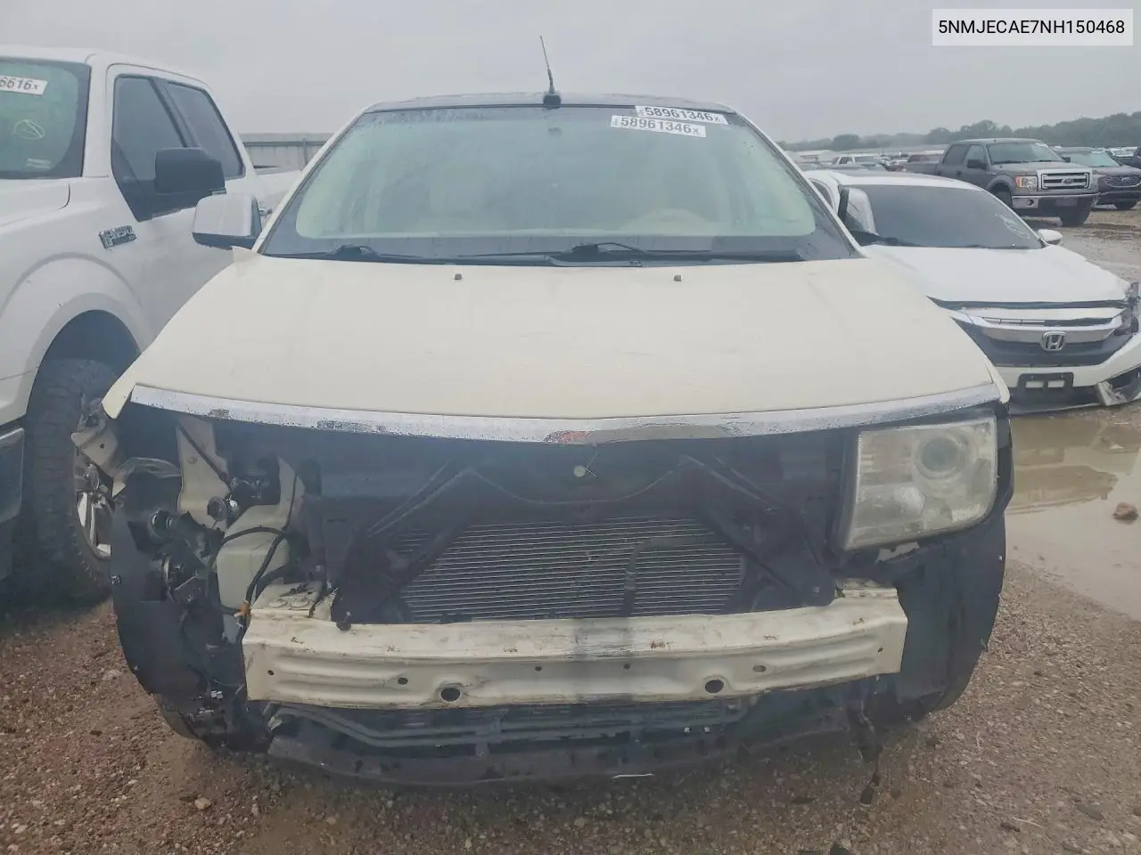 2007 Lincoln Mkx VIN: 5NMJECAE7NH150468 Lot: 58961346