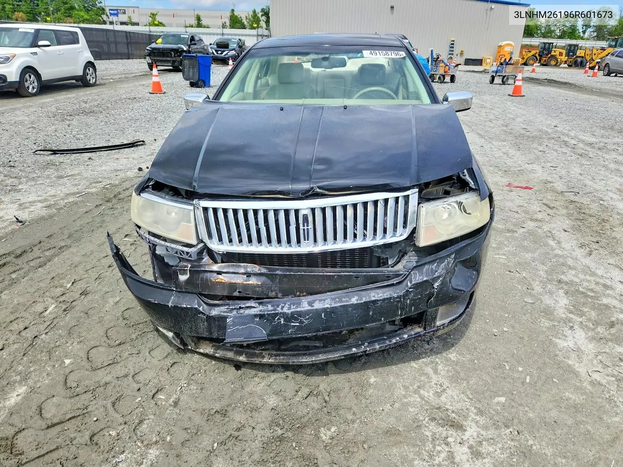 2006 Lincoln Zephyr VIN: 3LNHM26196R601673 Lot: 49158796