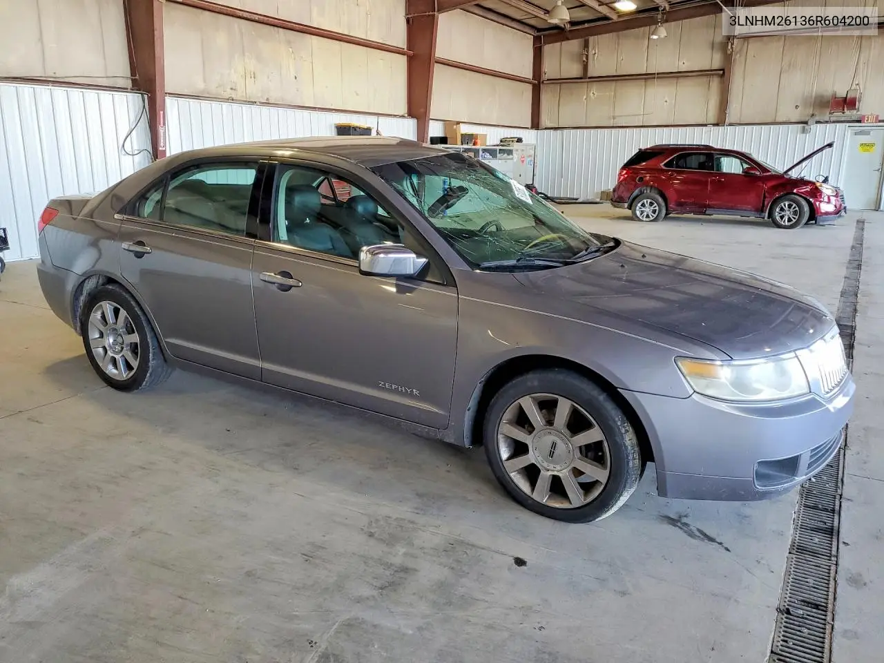 2006 Lincoln Zephyr VIN: 3LNHM26136R604200 Lot: 51006686