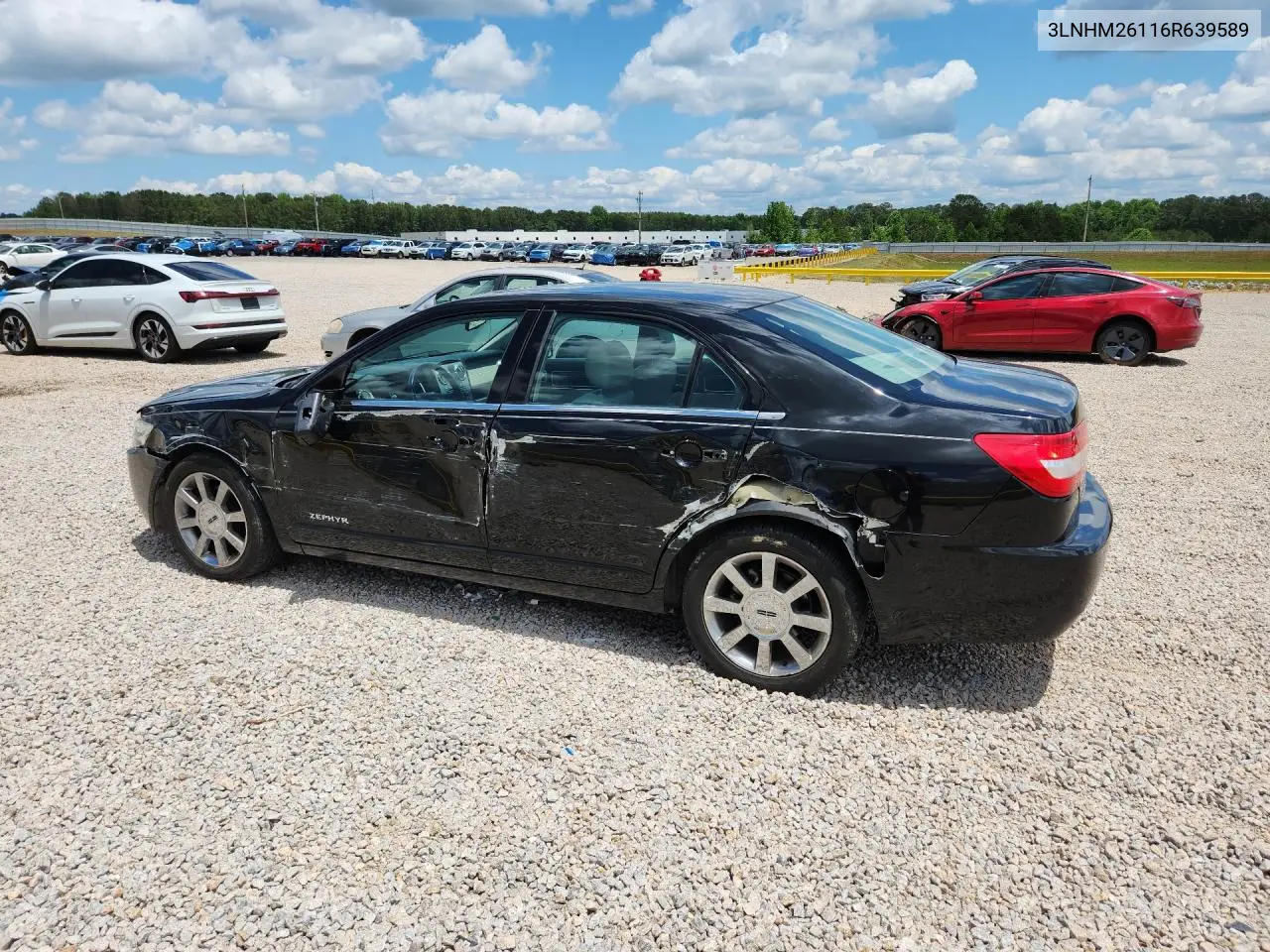 2006 Lincoln Zephyr VIN: 3LNHM26116R639589 Lot: 53533876