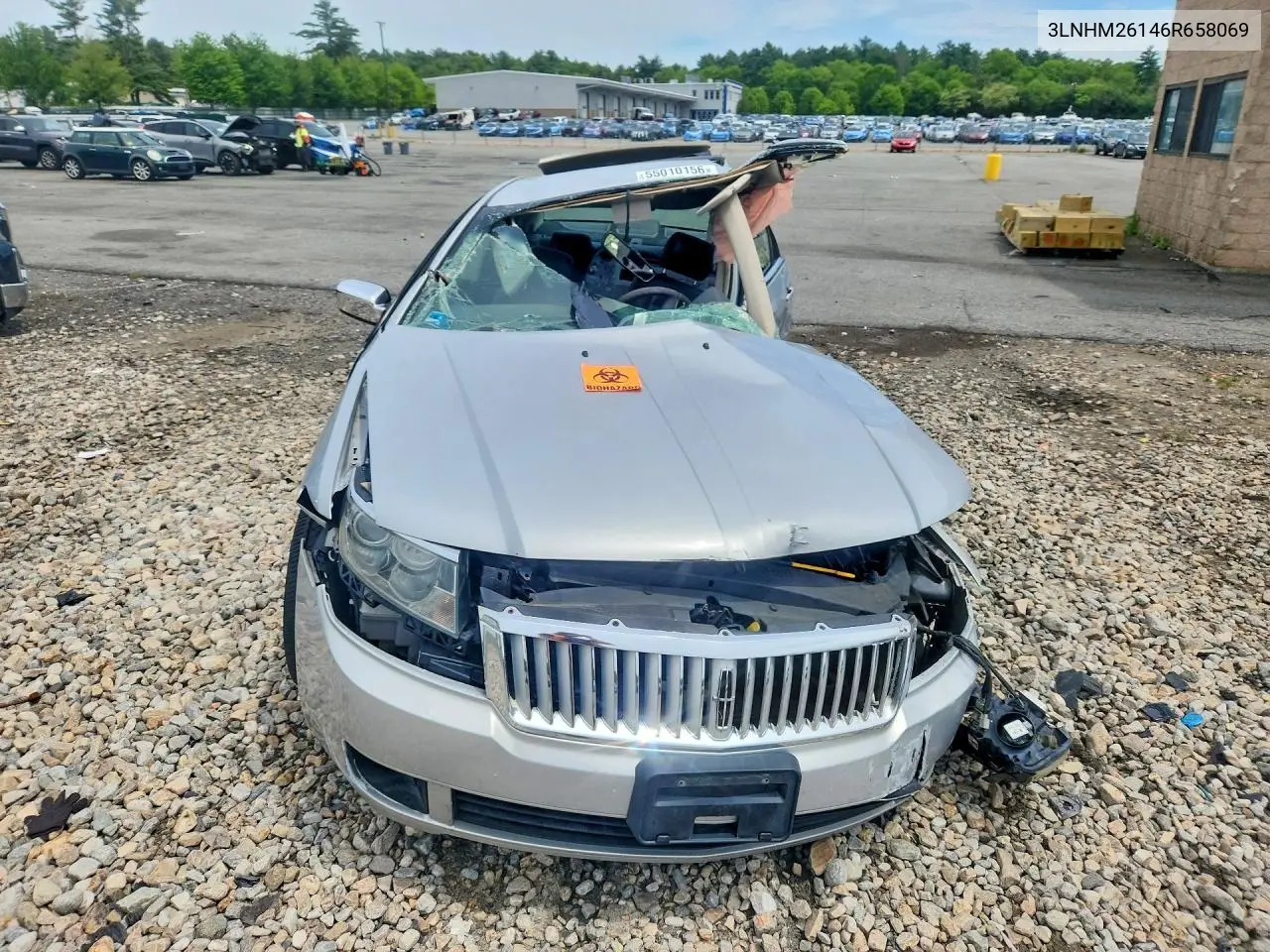 2006 Lincoln Zephyr VIN: 3LNHM26146R658069 Lot: 55010156