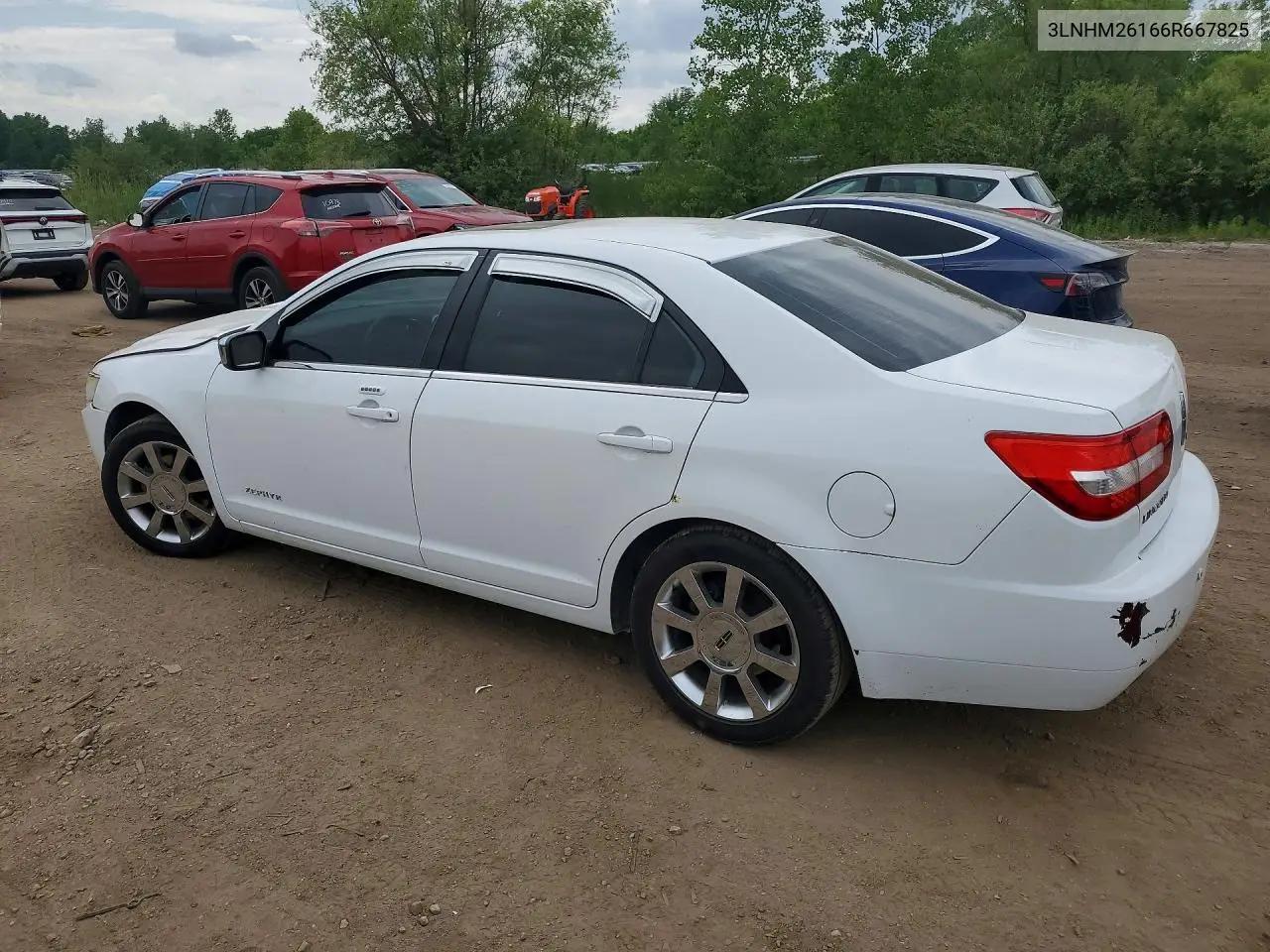 2006 Lincoln Zephyr VIN: 3LNHM26166R667825 Lot: 56434826