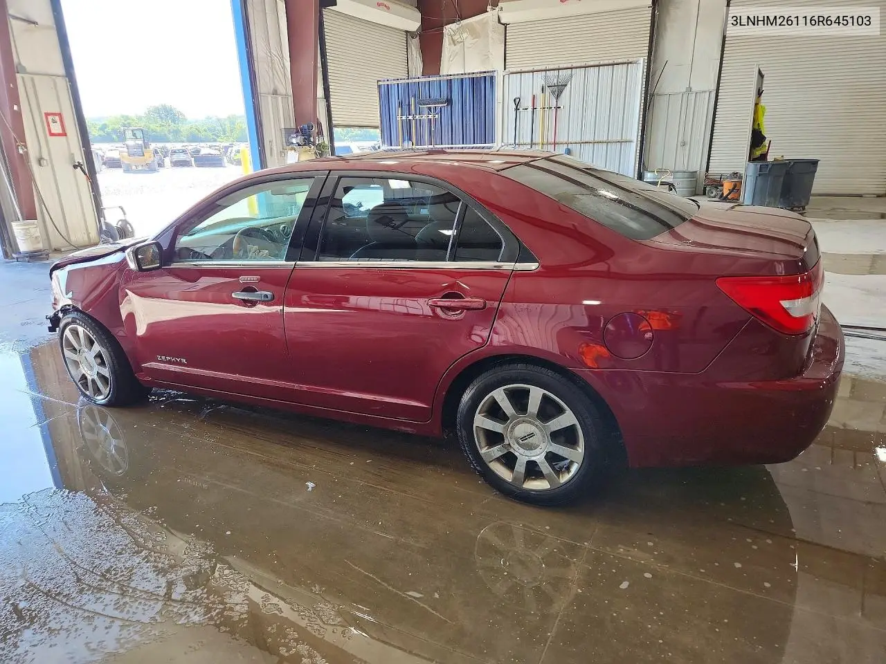 2006 Lincoln Zephyr VIN: 3LNHM26116R645103 Lot: 57498116