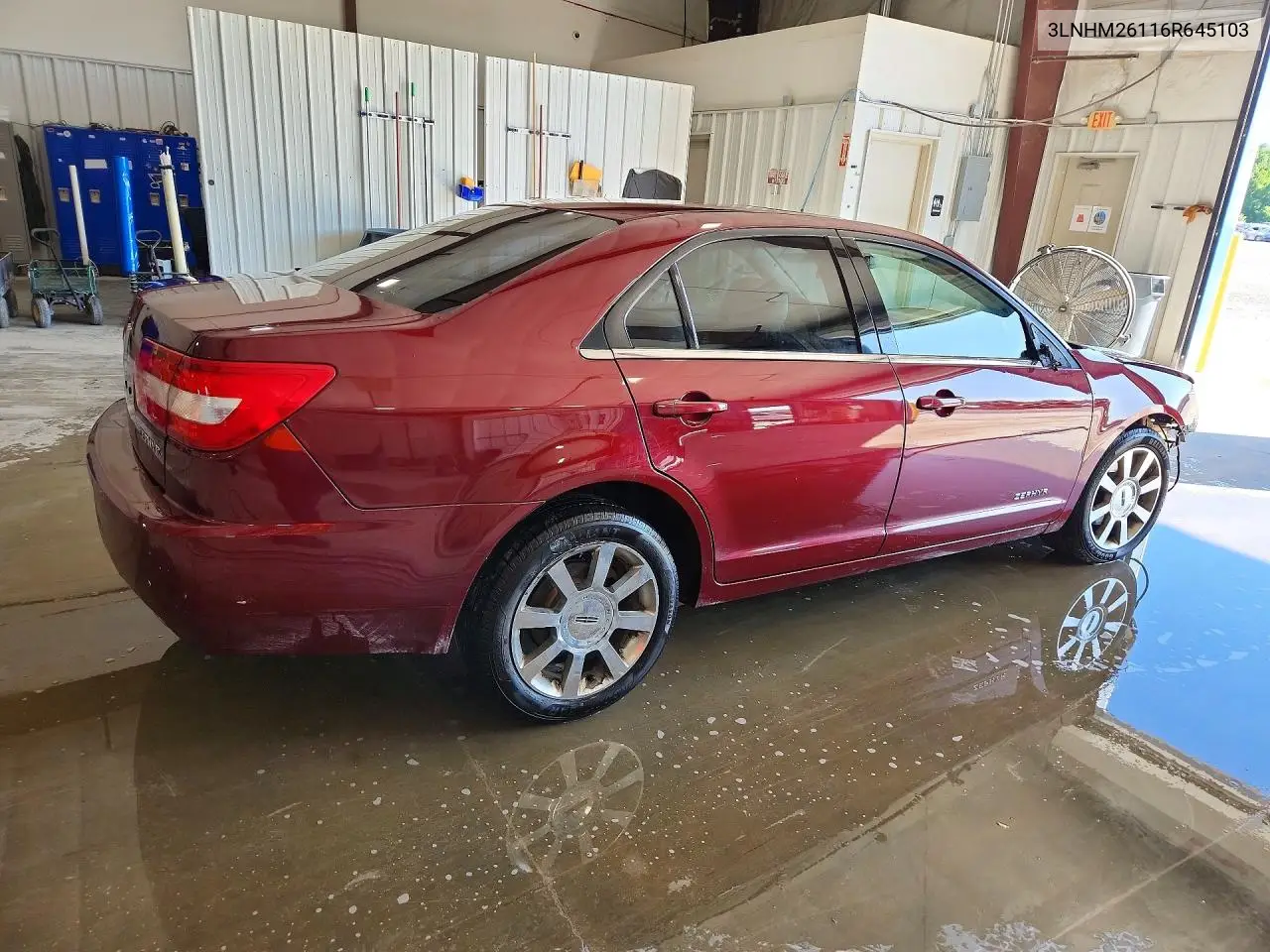 2006 Lincoln Zephyr VIN: 3LNHM26116R645103 Lot: 57498116