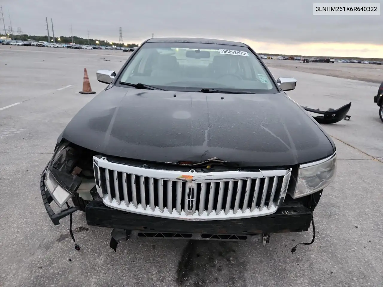 2006 Lincoln Zephyr VIN: 3LNHM261X6R640322 Lot: 61063556