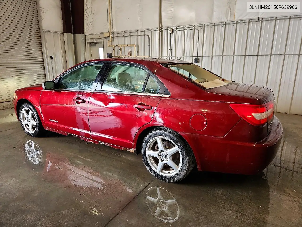 2006 Lincoln Zephyr VIN: 3LNHM26156R639966 Lot: 61919386