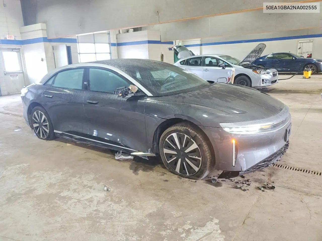 2022 Lucid Motors Air Grand Touring VIN: 50EA1GBA2NA002555 Lot: 41896636