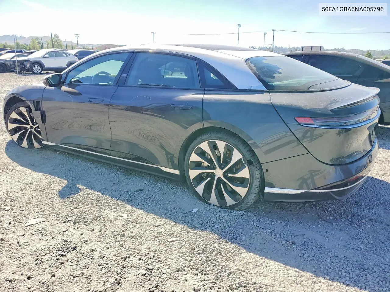 2022 Lucid Motors Air Grand Touring VIN: 50EA1GBA6NA005796 Lot: 47120106