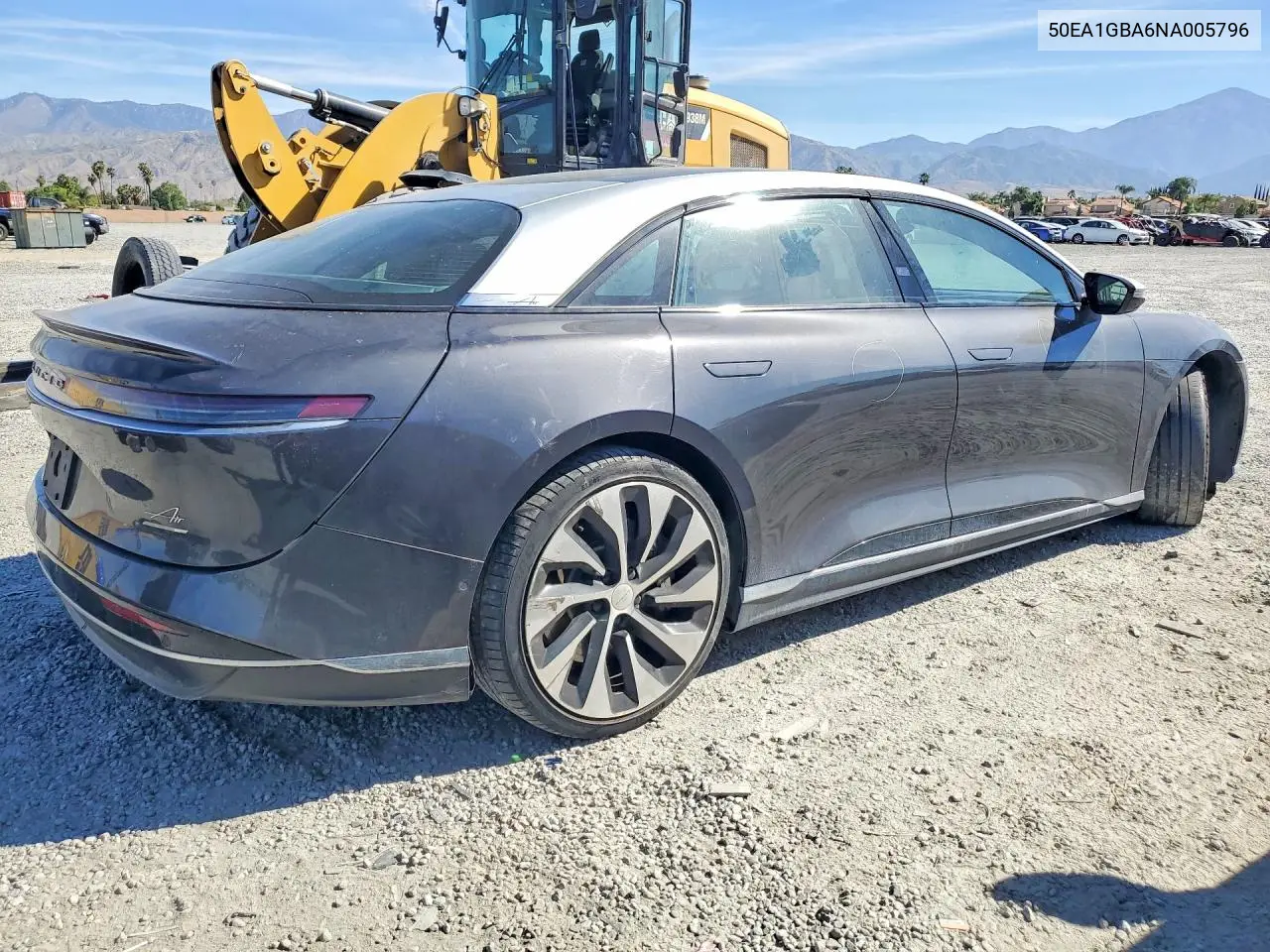 2022 Lucid Motors Air Grand Touring VIN: 50EA1GBA6NA005796 Lot: 47120106