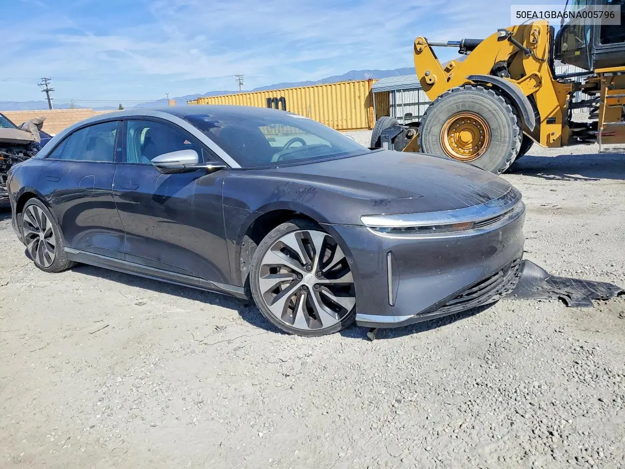 2022 Lucid Motors Air Grand Touring VIN: 50EA1GBA6NA005796 Lot: 47120106
