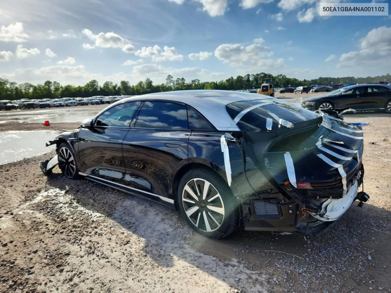 2022 Lucid Motors Air Grand Touring VIN: 50EA1GBA4NA001102 Lot: 55511636