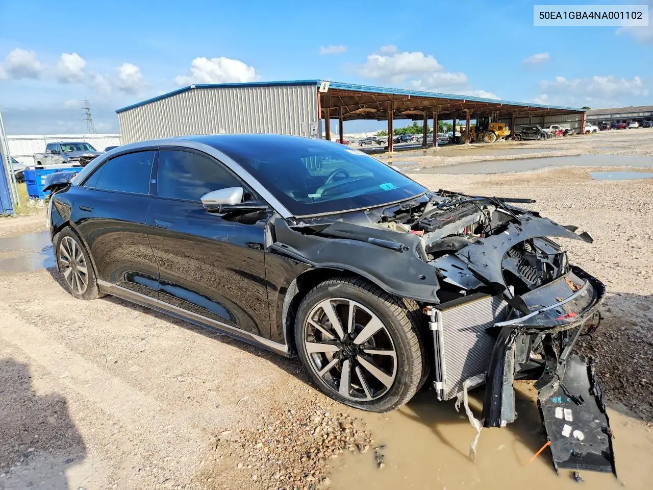 2022 Lucid Motors Air Grand Touring VIN: 50EA1GBA4NA001102 Lot: 55511636