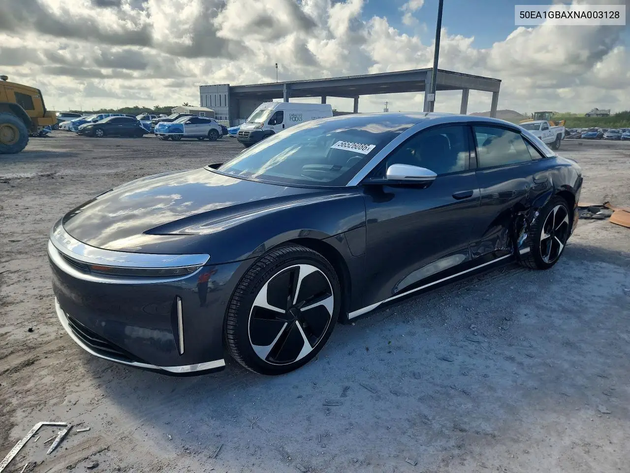 2022 Lucid Motors Air Grand Touring VIN: 50EA1GBAXNA003128 Lot: 56526086