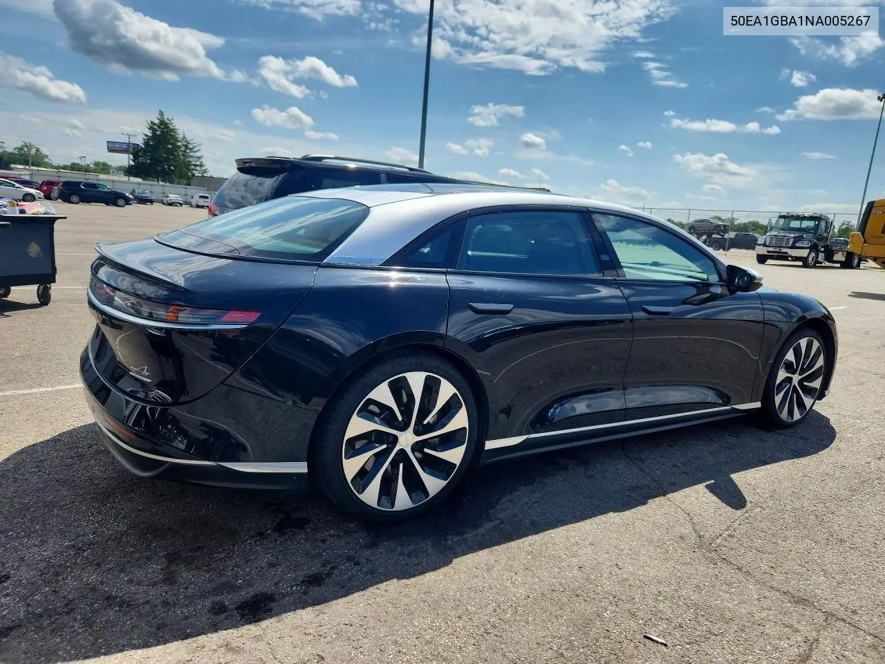 2022 Lucid Motors Air Grand Touring VIN: 50EA1GBA1NA005267 Lot: 56671346