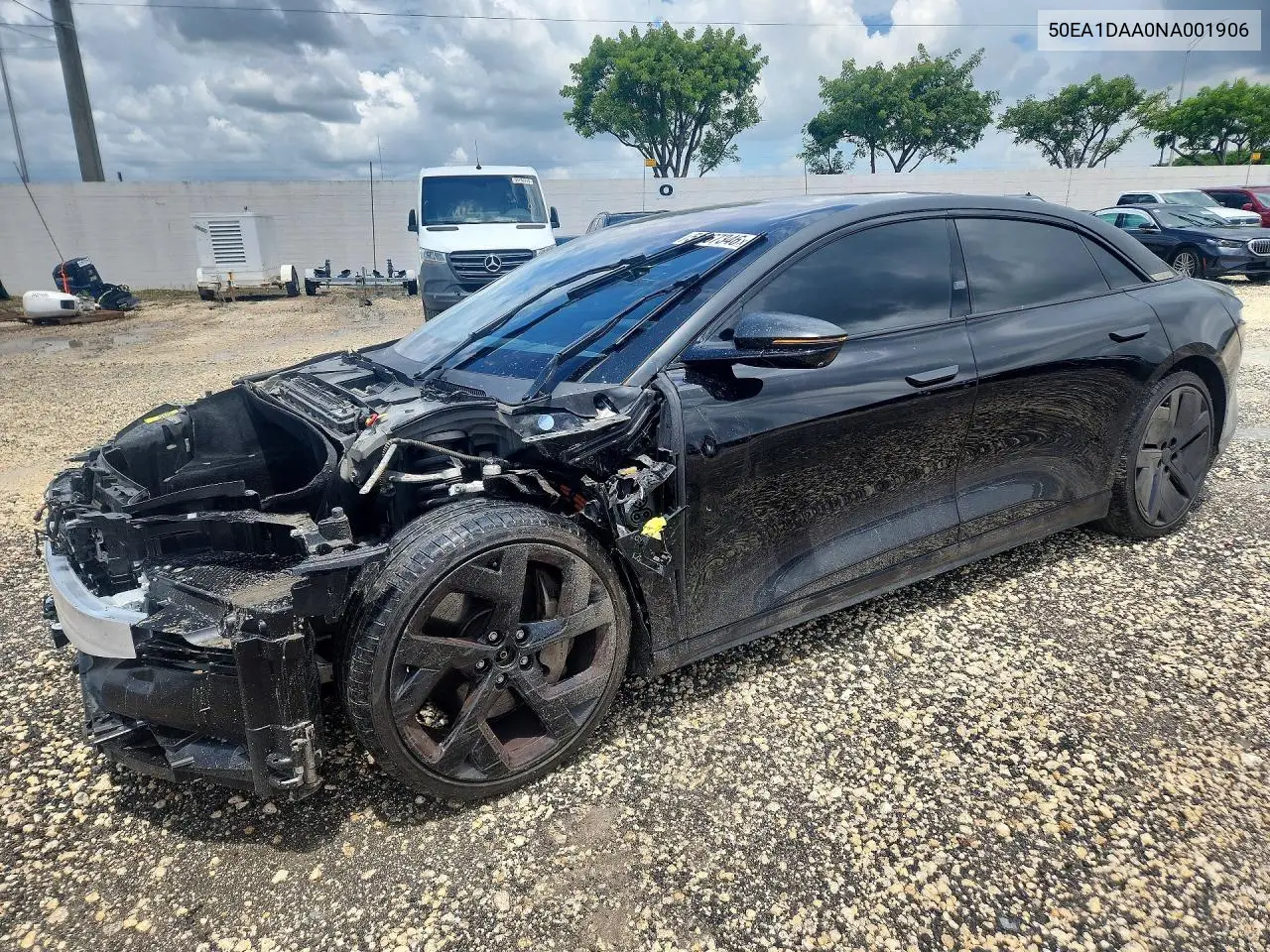 2022 Lucid Motors Air Dream VIN: 50EA1DAA0NA001906 Lot: 58967346