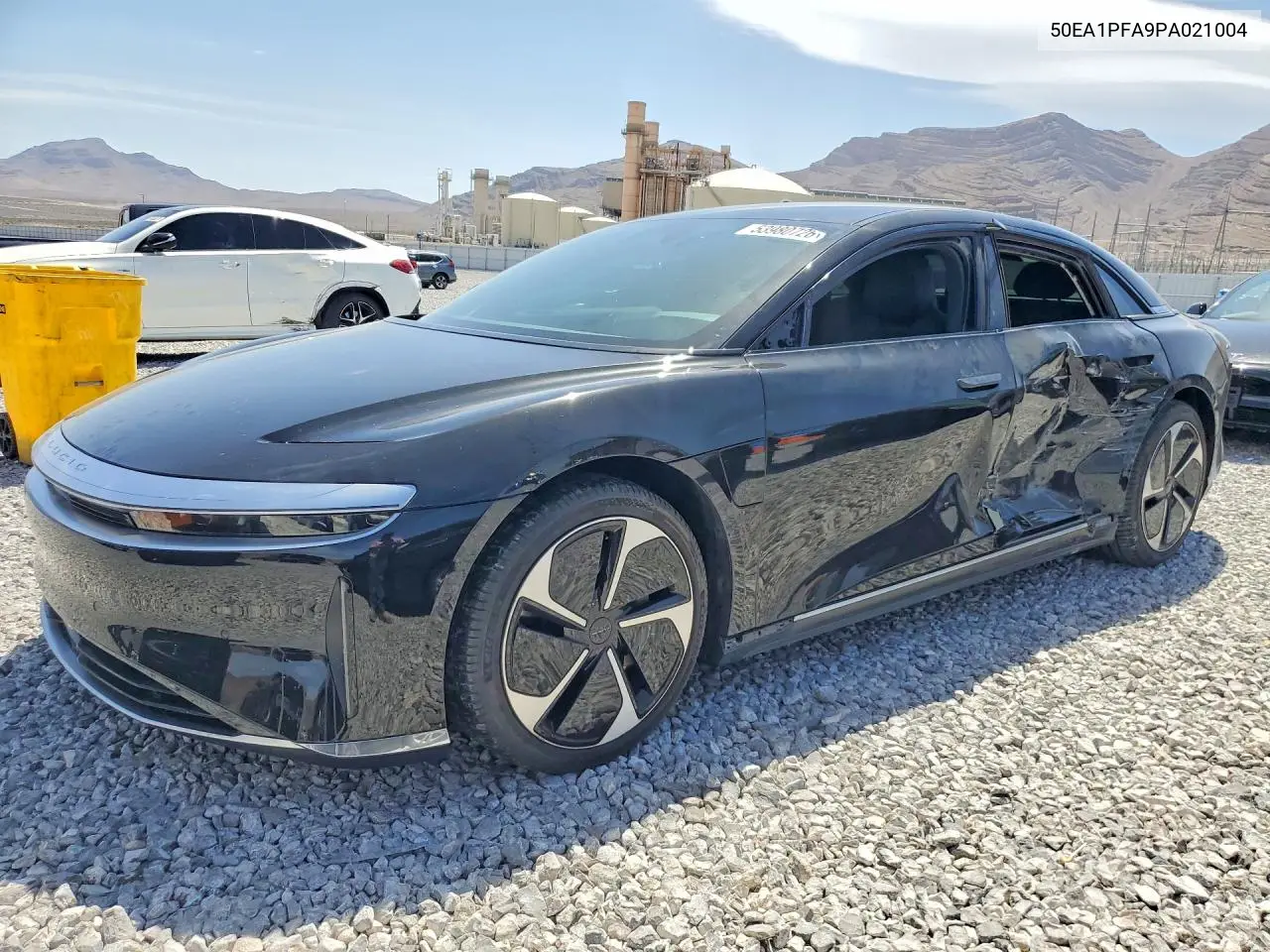 2023 Lucid Motors Air Pure VIN: 50EA1PFA9PA021004 Lot: 53980726