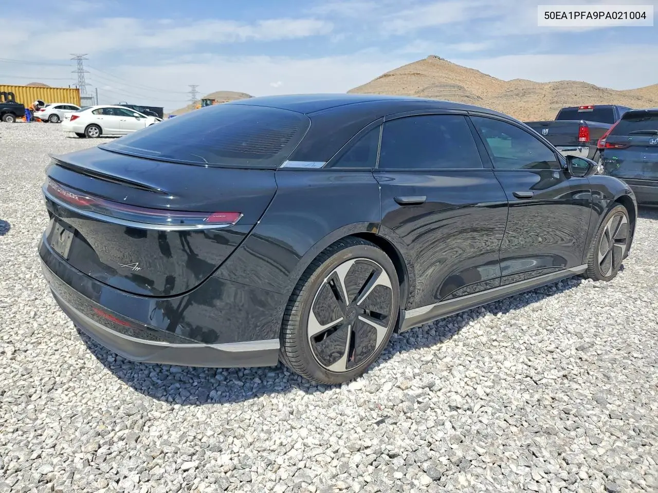 2023 Lucid Motors Air Pure VIN: 50EA1PFA9PA021004 Lot: 53980726