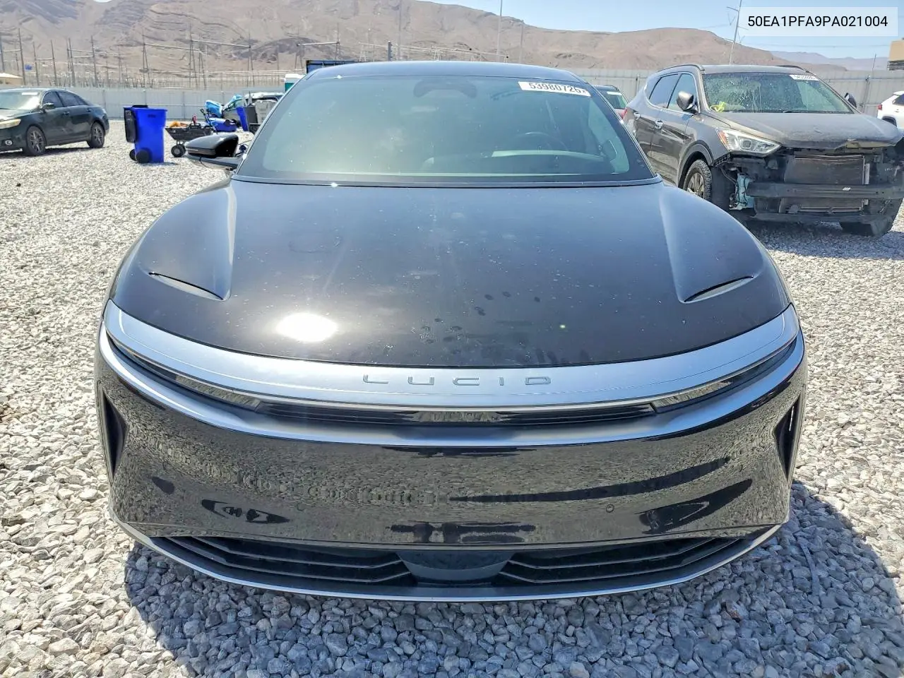2023 Lucid Motors Air Pure VIN: 50EA1PFA9PA021004 Lot: 53980726