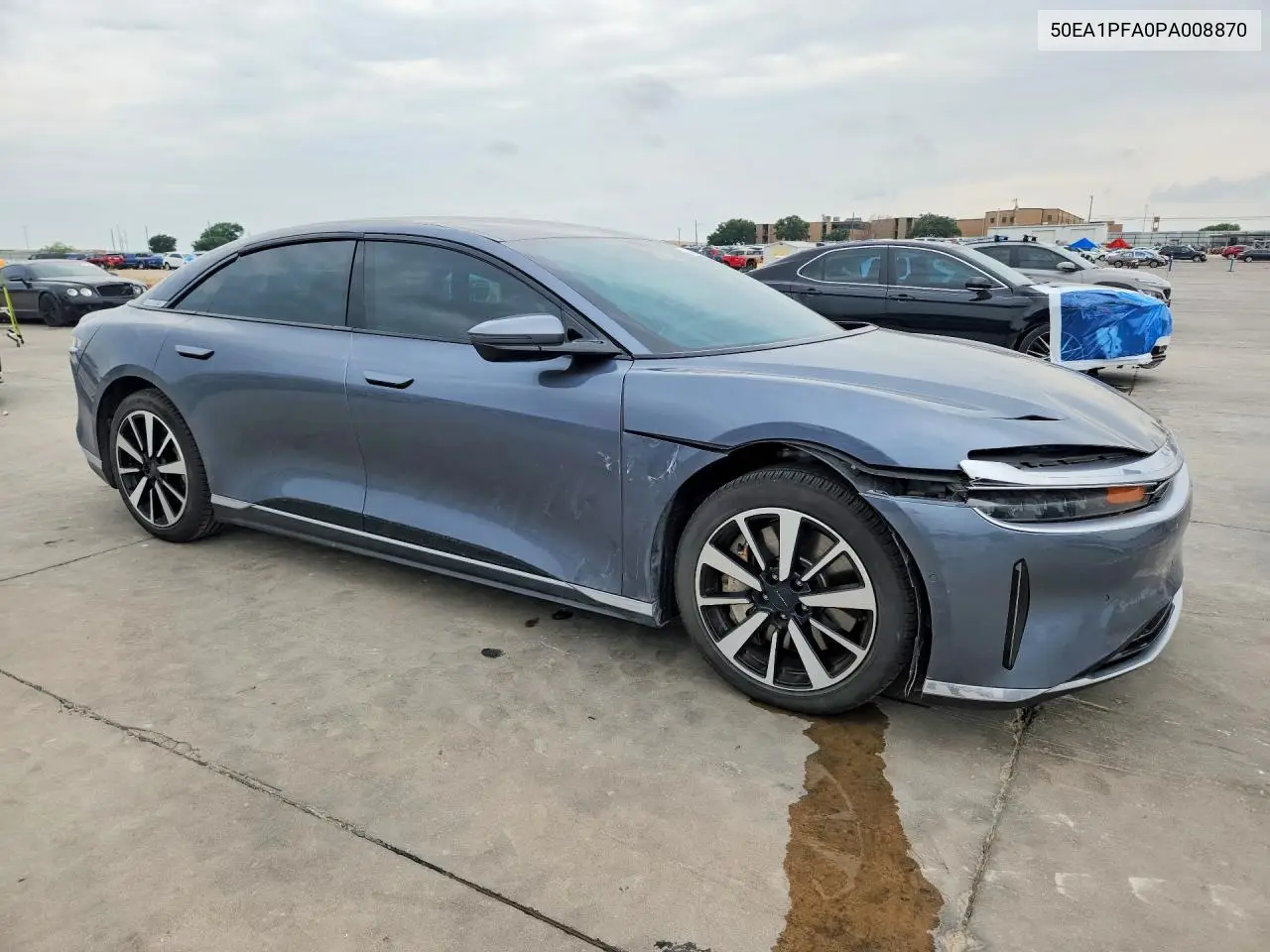 2023 Lucid Motors Air Pure VIN: 50EA1PFA0PA008870 Lot: 54104336