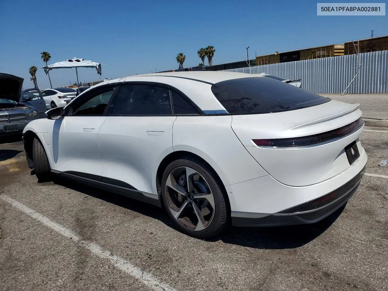 2023 Lucid Motors Air Pure VIN: 50EA1PFA8PA002881 Lot: 54661326