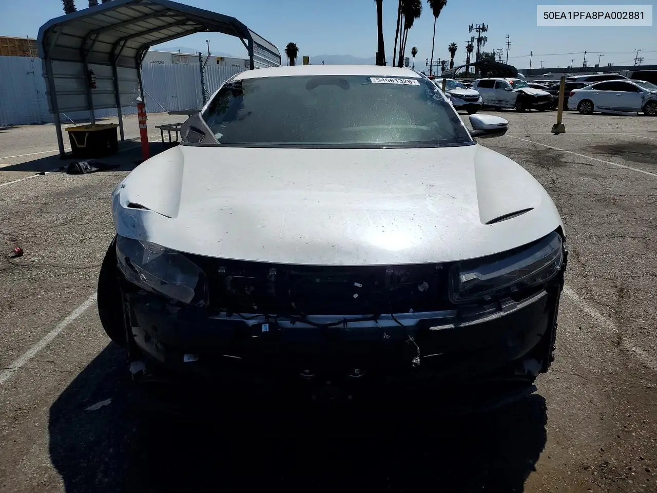 2023 Lucid Motors Air Pure VIN: 50EA1PFA8PA002881 Lot: 54661326