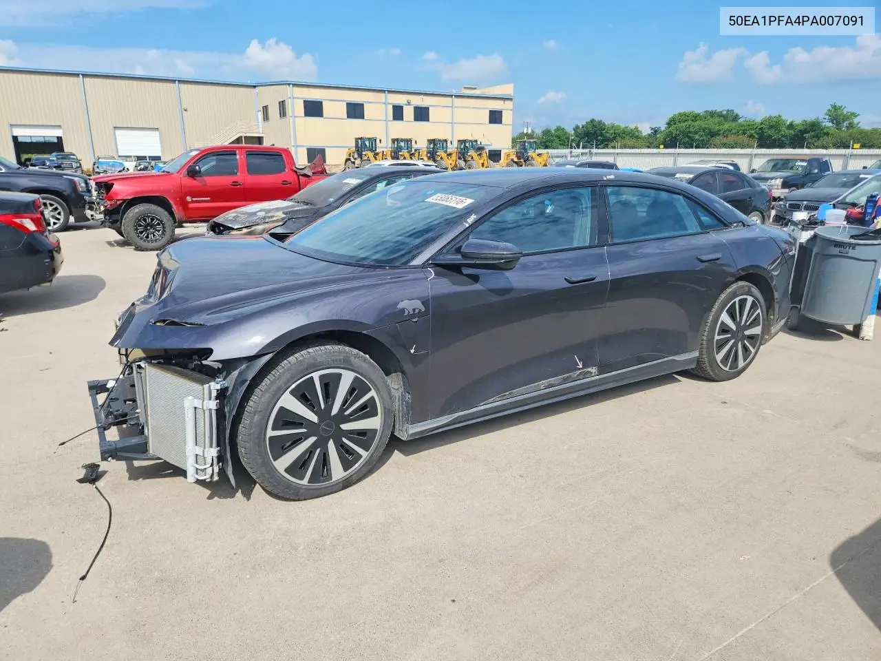 2023 Lucid Motors Air Pure VIN: 50EA1PFA4PA007091 Lot: 55065116